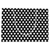 Retro Woman Gift Bag Groot Cadeauzakje (Achterkant)