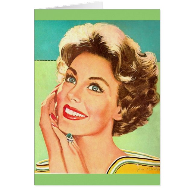 Retro Woman - uw ex met een downgrade bekijken, (Voorkant)