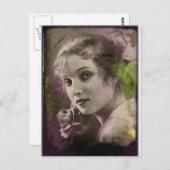  Retro Women 20s Hollywood Alice Joyce Briefkaart (Voorkant / Achterkant)