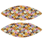 Retro Women of the World Pattern American Football (Panelen)