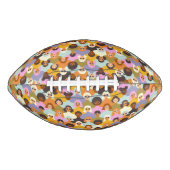 Retro Women of the World Pattern American Football (Voorkant)