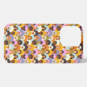 Retro Women of the World Pattern iPhone Hoesje (Achterkant horizontaal)