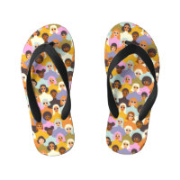 Retro Women of the World Pattern