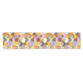 Retro Women of the World Pattern Korte Tafelloper (Horizontaal)