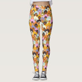 Retro Women of the World Pattern Leggings (Voorkant)