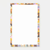 Retro Women of the World Pattern Post-it® Notes (Voorkant)