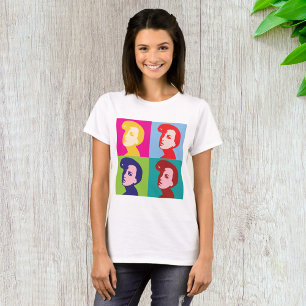 Retro Women Pop Art T-shirt