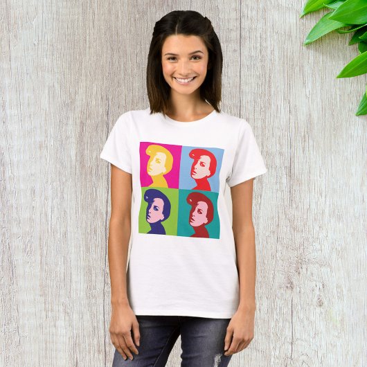 Retro Women Pop Art T-shirt