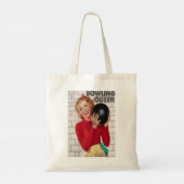 Retro Womens Bowling Queen 723 Tote Bag (Achterkant)