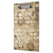  Retro Wooden Background Modern Elegant Klembord (Links)