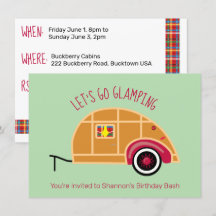 Retro Woodie Traandrop Caravan Glamping