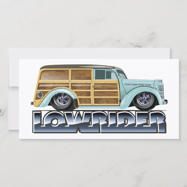 Retro Woody Lowrider (Voorkant)