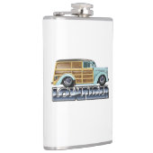 Retro Woody Lowrider Heupfles (Rechts)