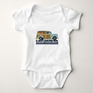 Retro Woody Lowrider Romper
