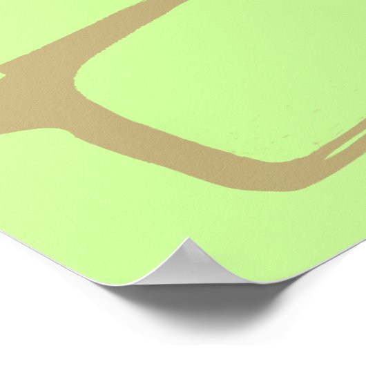 Retro Work Safety Glasses Artwork Poster (Hoek)