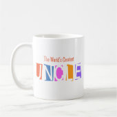 Retro World's grootste oom Koffiemok (Links)