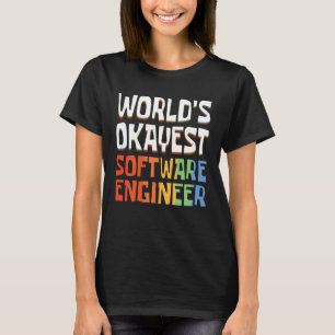 Retro World's Oké Software Engineer T-shirt