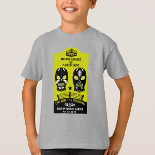 Retro  Wrestling Poster T-shirt