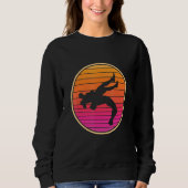 Retro Wrestling Wrestler Trui (Voorkant)