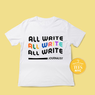 Retro Writer Shirt Gift voor Journalist T-shirt