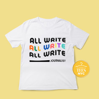Retro Writer Shirt Gift voor Journalist T-shirt