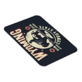 Retro Wyoming Magneet (Rechterzijde)