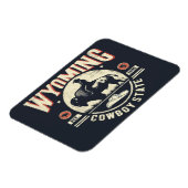 Retro Wyoming Magneet (Linkerzijde)