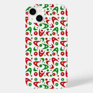 Retro Xmas Boomerangs Case-Mate iPhone 14 Plus Hoesje