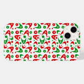 Retro Xmas Boomerangs Case-Mate iPhone Case (Achterkant (horizontaal))