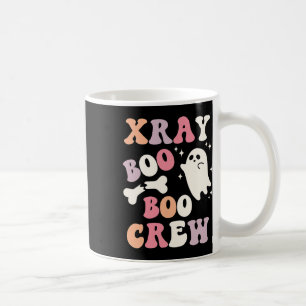 Retro Xray Boo Boo Crew Ghost X-ray Technician Hal Koffiemok