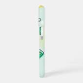 Retro Y2K Memphis Tech Pop iPhone 16 Hoesje (Linkerkant)