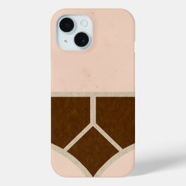 Retro Y-voorkeuren iPhone 15 Case