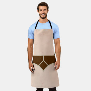 Retro Y Voorste zuigers Apron Schort