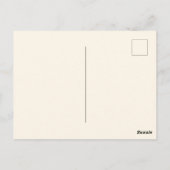 Retro Ybor City-ansichtkaart Briefkaart (Achterkant)