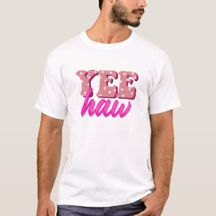 Retro Yee Haw Howdy Rodeo Western land Zuid T-shirt