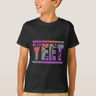 Retro Yeet Shirt Grappig Gezegde Slang Mannen Boy