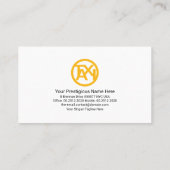 Retro Yellow Check Box City Silhouette Taxi Driver Visitekaartje (Achterkant)