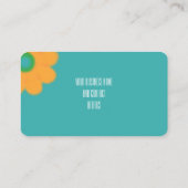 Retro Yellow Daisy Loyalty (Achterkant)