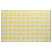 Retro Yellow Flower Garden Pattern Stof (Fat Quarter)