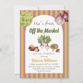 Retro Yellow Fresh van het Vrijgezellenfeest van d Kaart (Voorkant)