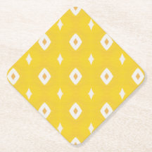 Retro Yellow Geometric Pattern