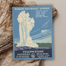 Retro Yellowstone National Park Reizen