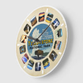 Retro  Yellowstone National Park Souvenir Grote Klok (Hoek)