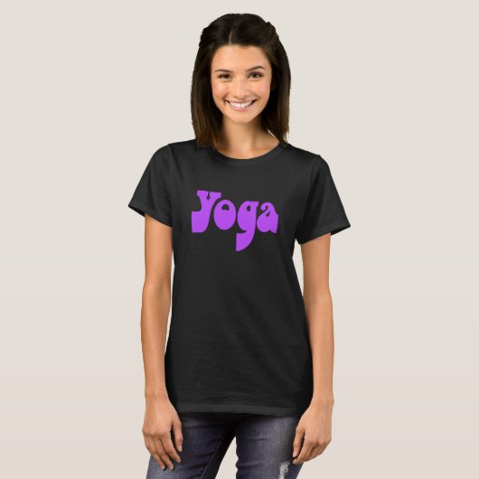 Retro Yoga Shirt (Voorkant volledig)