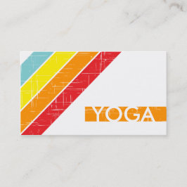 retro YOGA Visitekaartje