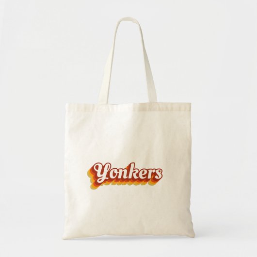 Retro Yonkers New York Tote Bag (Voorkant)
