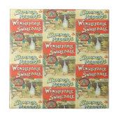 Retro Yorkshire Railroad Tourist Guide Hoesje Tegeltje (Voorkant)