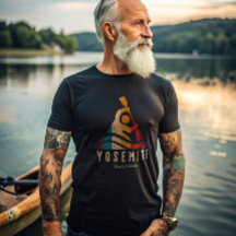 Retro Yosemite National Park Kajakken