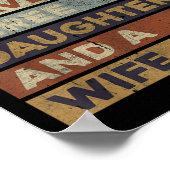 Retro You Can't E Me I Have Three Daughters And A  Poster (Hoek)