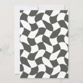 Retro Young Wild en drie verjaardagsfeestje Kaart (Achterkant)